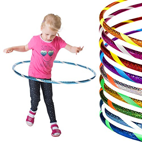 Funny Kinder Hula Hoop Reifen mit Hologramm-Muster