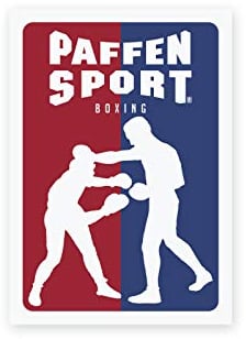 Paffen Sport Aufkleber BOXING, rot/blau, 74 x 105 mm