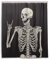 Rock and Roll Duschvorhang mit Totenkopf, Knochen, Liebe, Musik, Polyester, wasserdicht, Sugar Candy Skull Day of Dead auf schwarzem Hintergrund, Badezimmer-Duschvorhang-Set Haken, 122 x 183 cm (B H)