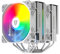 Nfortec Sculptor X2 disipador CPU ARGB 240W TDP doble ventilador 120mm Intel AMD blanco
