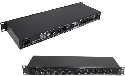 234XL Crossover, Mono 4 Way Crossover for Stage Performance, Provide Premium Sound Crossover and Stereo Effect