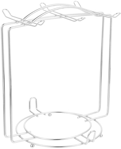 PRETYZOOM Soporte Para Taza De Café De Hierro Soporte Para Taza De Café Organizador De Copa De Vino Estante De Secado De Platos De Montaje En Pared Estante De Cocina Soporte De Metal