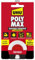 UHU POLY MAX Doppelband, Hochleistungsfähiges, doppelseitiges Montageband mit Soforthaftung für bis zu 150kg pro Rolle, weiß, 1,5m x 19mm