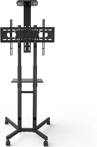 DXYOYONGOZ Soporte TV Ruedas, Soporte TV Pie, Carro con Ruedas Apto for Pantallas de TV
