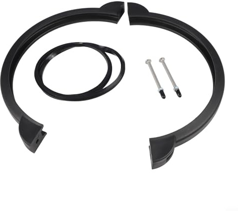Collier de serrage de rechange avec joint torique pour pompe à filtre à sable Intex SF90110 1 modèle 10 pouces avec écrous et boulons en métal