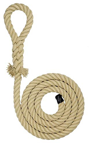 Kanirope® Kletterseil PROSPORT mit Augspleiß 4m Klettertau Seil Baumhaus und Spielturm Schaukelseil Spielplatz