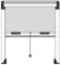 Zanzariera A Rullo Per Porta/Finestra Cm 100 X 250 - Avorio Ral 1013
