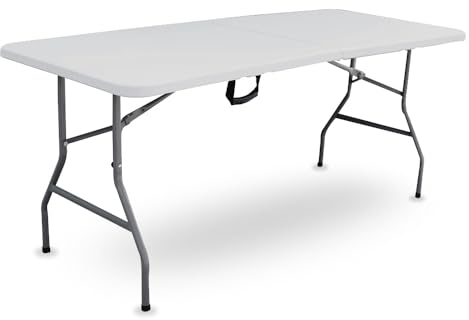 TERRE JARDIN Gartentisch, klappbar, für 8 Personen 180x74 Buffettisch Campingtisch