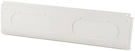 KLARSTEIN Window Kit 3 - Isolation pour fenêtre coulissante, Améliore Performance du climatiseur, Robuste, Installation Facile, PVC, Installation Verticale ou Horizontale - Blanc
