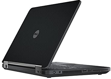 AlphaWraps Skin for Dell Latitude E5440 Laptop | Black Carbon | Protective and Durable Vinyl Decal wrap Cover | Made in The UK
