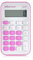 Calculadora Pocket - Ideal para el Uso Diario - 8 dígitos – Ref.LT-P142 - Baterías Incluidas - Gran versatilidad y duración en un Modelo de calculadora de Bolsillo by Office Box - Rosa