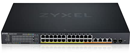 Zyxel 24 porte Multi-Gig PoE++/PoE+ Lite-L3 Smart Managed Switch 700W con 6 porte 10G Uplink (4 in rame/2 SFP+) [XMG1930-30HP]