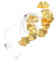 Gadpiparty 1 Ginkgo-Blatt-Lichterkette Goldene Blatt-Lichterkette 1 0 LED Warmweiße Lichterketten Blattgirlanden-Hängeleuchten Für Gartendekorationen Im Freien