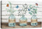 Eucalipto Mariposa Marco de madera Cuadros Modernos Baño Firmar Cuadros decorativos Lienzo Pintura Imagen cuadros decoracion comedor dormitorio cocina oficina restaurante Listo para colgar 40x60cm