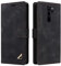 OKZone Coque pour Xiaomi Redmi Note 8 Pro, Étui de Protection de Portefeuille Antichoc de Fente pour Carte, Support de Carte à Rabat en Cuir en PU Étui de Téléphone pour Xiaomi Redmi Note 8 Pro (Noir)