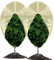 2 Stück Winterschutz für Kübelpflanzen,XL/XXL Winterschutz für Pflanzen 180CMx120CM Frostschutz Pflanzen, Wiederverwendbar Winterschutz für Palmen,Olivenbaum,Blumen mit Reißverschluss und Zugband