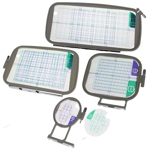 1 x Stickmaschinen-Rahmen-Set, Nährahmen, Brother PE-700, PE-700II, PE-750D, PE-7701200 1250D, PC-6500, PC-8200, PC-8500