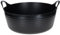 Kerbl Trog FlexBag schwarz (flexibler Futtertrog, Müslischüssel, Fassungsvermögen 15 Liter, Futtereimer mit zwei Griffen) 3228265