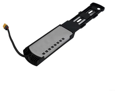 Soporte de batería de bicicleta eléctrica, soporte de placa de montaje de base de batería, soporte de montaje de batería Ebikes para Hailong 2, diseñado con conector de 5 pines para un uso seguro y