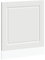 IKAYAA Panel Frontal para Lavavajillas,1.5 cm, Porto, Panel Delantero Lavavajillas Cocina, Puerta Lavavajillas, Blanco 60 x 1.5 x 67 cm