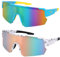 HIULLEN Schnelle Brille Rave, Sport Sonnenbrille, 2 Stück UV400 Polarisiert Fahrradbrille, Fahrradbrille Winddicht, Sonnenbrille Fahrradbrille Herren Damen für MTB Rennrad Radfahren Ski Rave Biking