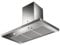 ROBLIN Hotte Décorative Murale Aspirante Inox Largeur 90cm Débit d'air 580 m3/h