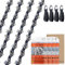 SAVIOR 4 pezzi 1910V6-4 catena per motoseghe a batteria Makita DUC101 UC100D, 10 cm, catena di ricambio 80TXL Speed Cut, 26 maglie da 1,1 mm .325LP