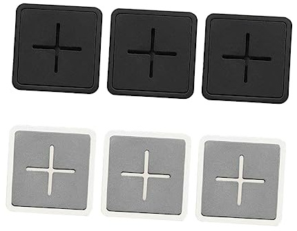 DIYEAH 1set Self Adhesive Wall Hooks for Kitchen Bathroom Durable Towel Holders No Drilling Required Safe Chic Household Hooks for Tea Towels Microfiber Cloths Easy Installation 6pcs
