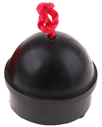 Sharplace Support de Craie de Billard en Caoutchouc Porte-Craie à Cordon Snooker Billard Pool Chalk Holder - Noir