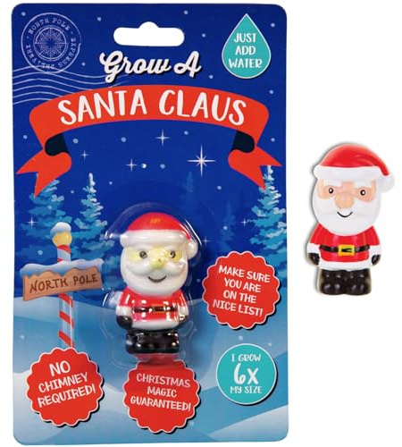 Boxer Gifts Grow a Santa Toy | Just Add Water | Fun Christmas Stocking Filler Gift For Kids