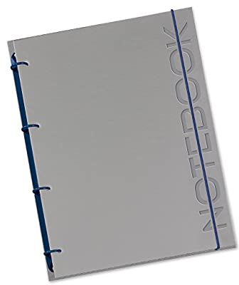 flexiNotes NOTIZBUCH A5, Typ: Notebook, Stahlblau, 75 Blatt kariert - Ring S
