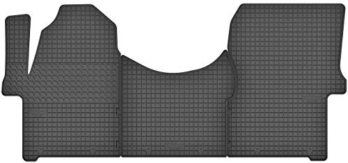 Gummimatten Gummi Fußmatten Satz für Mercedes-Benz Sprinter II (2006-2018) / VW Volkswagen Crafter I (2006-2016) - Passgenau