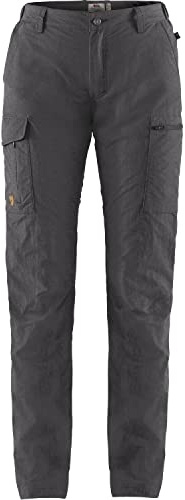 Fjallraven Damen Sport Trousers Travellers MT Trousers W, Dark Grey, 48, 84758