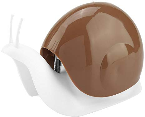 Seifenspender Schnecke Form Flüssigkeitsspender 120ml - Süßer Seifenspender für Küche & Bad (Brown)