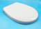 Plastisan Asiento de inodoro con caida amortiguada - Compatible con Gala Elia - Blanco