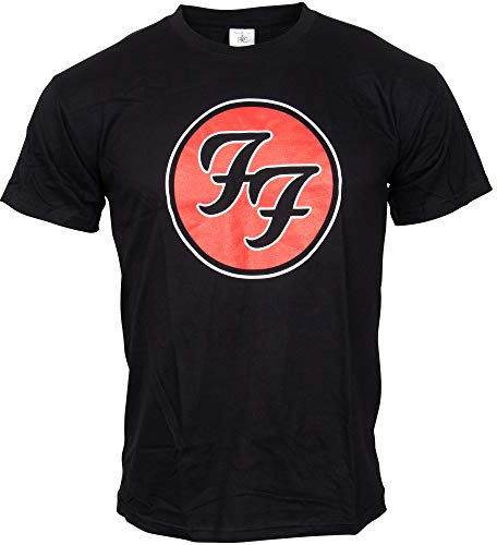 Foo Fighters T Shirt FF Band Logo Monkey Wrench Nue offiziell Herren Schwarz M