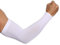 Ksnnrsng Mangas del Brazo Mangas Enfriamiento de Protección UV Largo Mangas de Sol para Deportes Ciclismo Baloncesto Corriendo Golf para Mujer Hombre (2 Pares de Blancos)