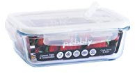 Pebbly PKV-024 Boite, Verre Borosilicate, Transparent, 18,5x13x5,5 cm