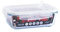 Pebbly PKV-024 Boite, Verre Borosilicate, Transparent, 18,5x13x5,5 cm