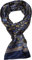 UK_Stone 100% Seide Paisley Blumen Halstuch Herren Schal (Paisley # 4 Dunkelblau)