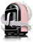 KARACA Hatir Mod Turkish Coffee Machine, Pearly Pink, 5 Cups, Fully Automatic, Milk Drinks, Auto Shut-Off