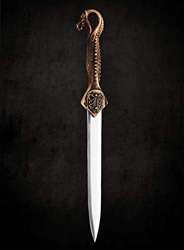 Supreme Replicas Handgeschmiedeter Dolch Artemis aus 1085er Kohlenstoffstahl und Antiken Verzierungen