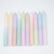 MADAM ERLE | 10er-Set Dipdye kleine Geburtstagskerzen | SMILLA | handgemachte Kerzen für Geburtstagszug| neon-pastell farbig | bunt | Kerzen erster Kinder-Geburtstag | Kinder-Party | Baumkerzen