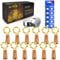 HELESIN Bottle Lights with Cork, 12 pcs Wine Bottle Lights Battery Operated, 2m 20 LED Light for Bottles, DIY Fairy Light for Wedding, Gift and Easter Valentine's Day Christmas Decoration
