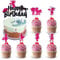 Cowgirl Happy Birthday Cake Topper