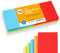 perfect line - 250 Moderations- / Kartei-Karten in 5 Intensiv-Farben - Premium Qualität - Recycling-Karton 12 x 10,5 cm - Made in Germany