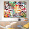 Zähne Zahnmedizin Zahnimplantat Zahnarzt Klinik Wandkunst Leinwand Gemälde Goldrahmen Drucke Bild für Zahnarztpraxis Dekor 90x120cm/35x47in Goldener Rahmen