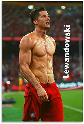 LBMED Leinwand Bilder Kunst Lewandowski Poster Malerei Leinwand für Wohnzimmer Dekor Malerei Poster Druckt Gedruckte 15.7x23.6(40x60cm) Kein Rahmen