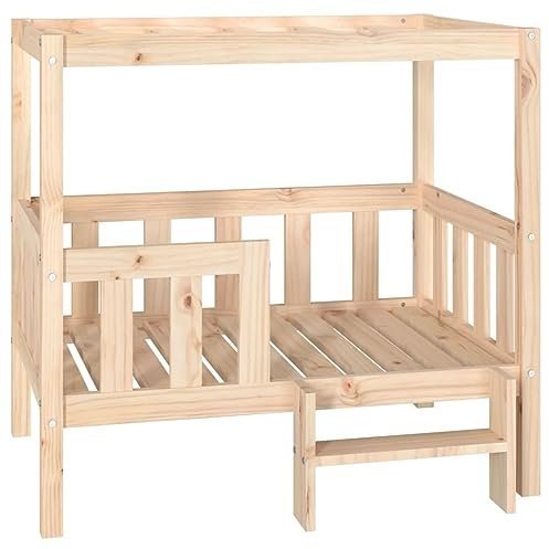 vidaXL Hundebett 95,5x73,5x90cm Massivholz Kiefer Hund Schlafplatz Tierbett