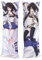 Date A LIVE Tokisaki Kurumi Cushion Pillow Case Peach Skin 150x50cm(59in x 19.6in) Pillowcase